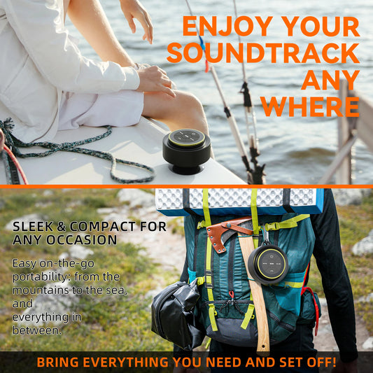 IF012 Ifox Creations Brand Supplier IPX7 Waterproof Shower Speaker bluetooth for Beach Camping Hiking Pool Great Gift