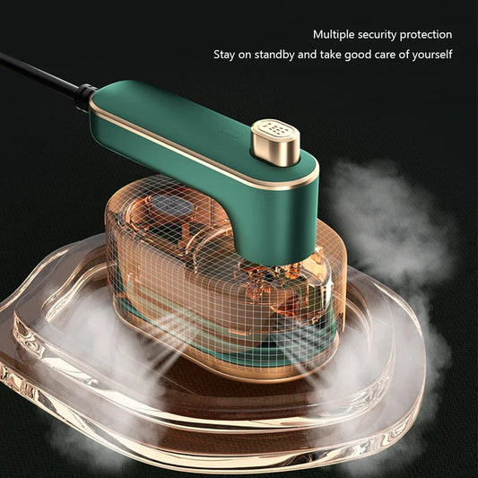 Mini Steam Iron Handheld Portable Garment Steamer Dry Wet Clothes Ironing Machine Home Travel Electric Steam Iron