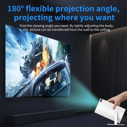 Game Projector 2 in 1 64GB 10000 Games Potable Wifi 4K Output Home Theater Android M300 Max