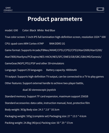 Game Console Arcade high-definition portable handheld For PSP/PS1 nostalgic retro TV Gaming Controller