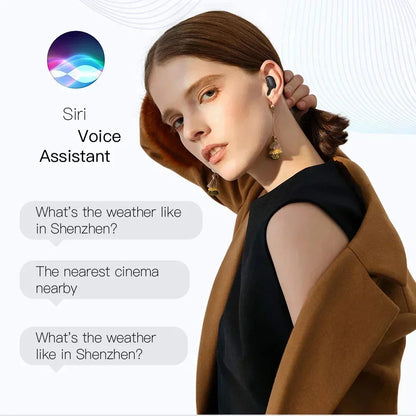 TWS Bluetooth Headset Wireless Earbuds E6S Noise Cancelling Earphones with Microphone Headphones
