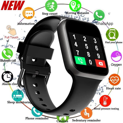 116plus Smart Watch Men and Women Full Touch Screen Sport Fitness Watch Man IP67 Waterproof Bluetooth For Ios Android Smartwatch