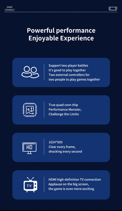 Game Console Arcade high-definition portable handheld For PSP/PS1 nostalgic retro TV Gaming Controller