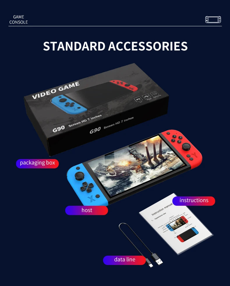 Game Console Arcade high-definition portable handheld For PSP/PS1 nostalgic retro TV Gaming Controller